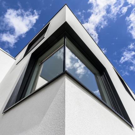 Detail van het buitenschrijnwerk