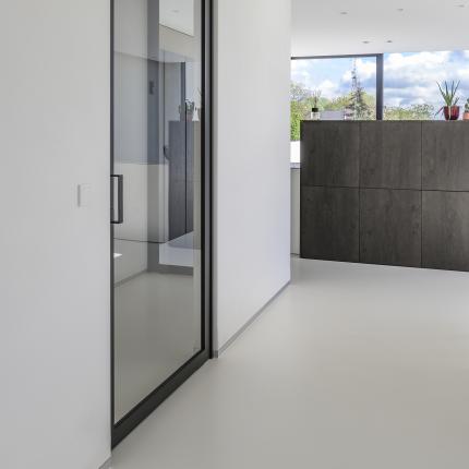 Details afwerking gietvloer