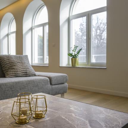 Modern interieur met warme accenten Modern interieur met warme accenten