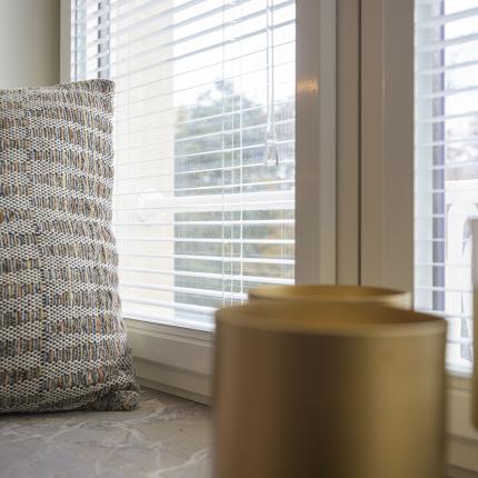 Gouden accenten maken het interieur helemaal af Gouden accenten maken het interieur helemaal af