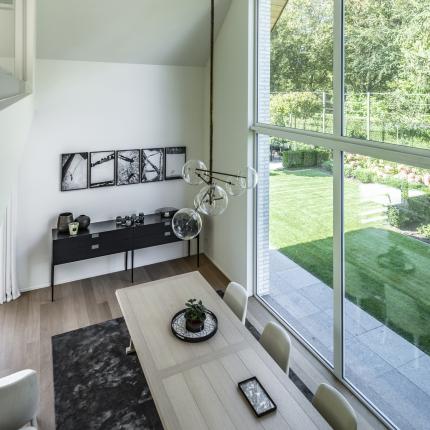 Zicht van op de mezzanine