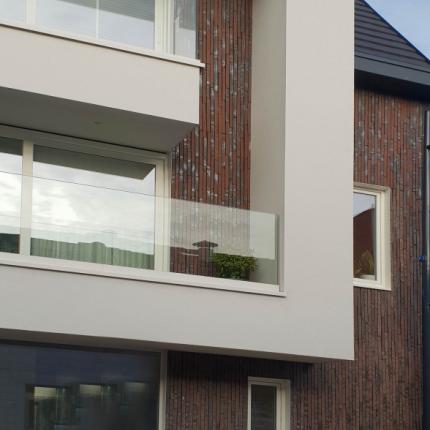 Project te Sint-Lievens-Houtem gevelafwerking