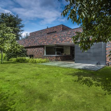 Architectuur eigenzinnige, strakke villa