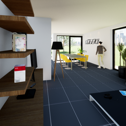 Interieur moderne, compacte villa