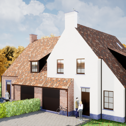 Mutlibat Ontwerp tweewoonst in landellijke stijl