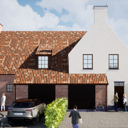 Mutlibat Ontwerp tweewoonst in landellijke stijl