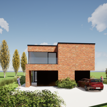 Moderne, geschakelde woningen