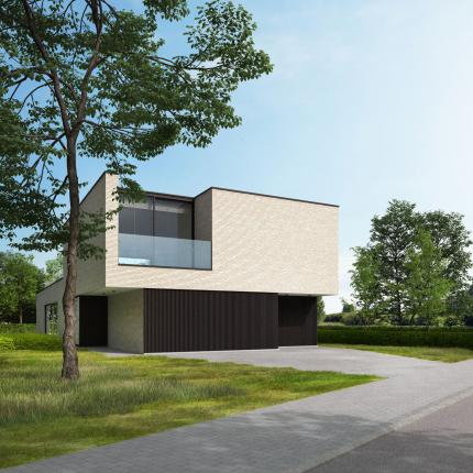 2 Moderne geschakelde woningen te koop in hartje Sint-Martens-Latem