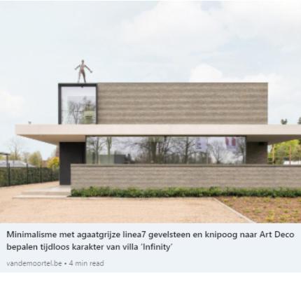 MULTIBAT - reportage Vandemoortel over onze inspiratiewoning INFINITY