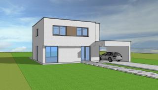 alleenstaande villa in crepi met carport alleenstaande villa in crepi met carport