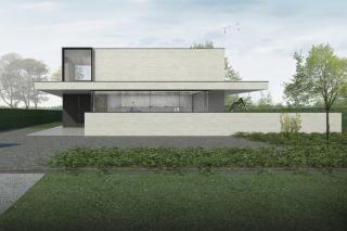 Architecturale villa in paviljoenstijl Architecturale villa in paviljoenstijl