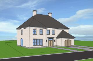 Voorbeelplan ruime pastoriewoning geschikt voor levenslang wonen Voorbeelplan ruime pastoriewoning geschikt voor levenslang wonen