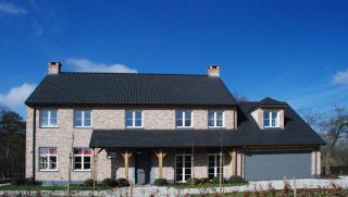 Klassieke villa met klassieke materialen