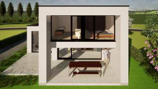 MULTIBAT - Moderne villa in wit &amp; zwart