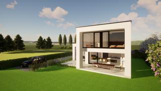 MULTIBAT - Moderne villa in wit &amp; zwart