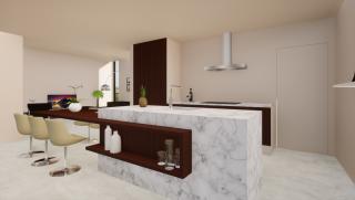 MULTIBAT - Moderne villa in wit &amp; zwart interieur